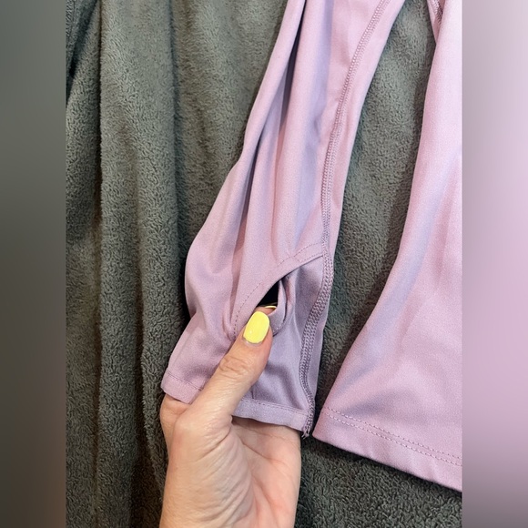 Juicy Couture Light Lavender Quarter-Zip Performance Pullover - Picture 3 of 6